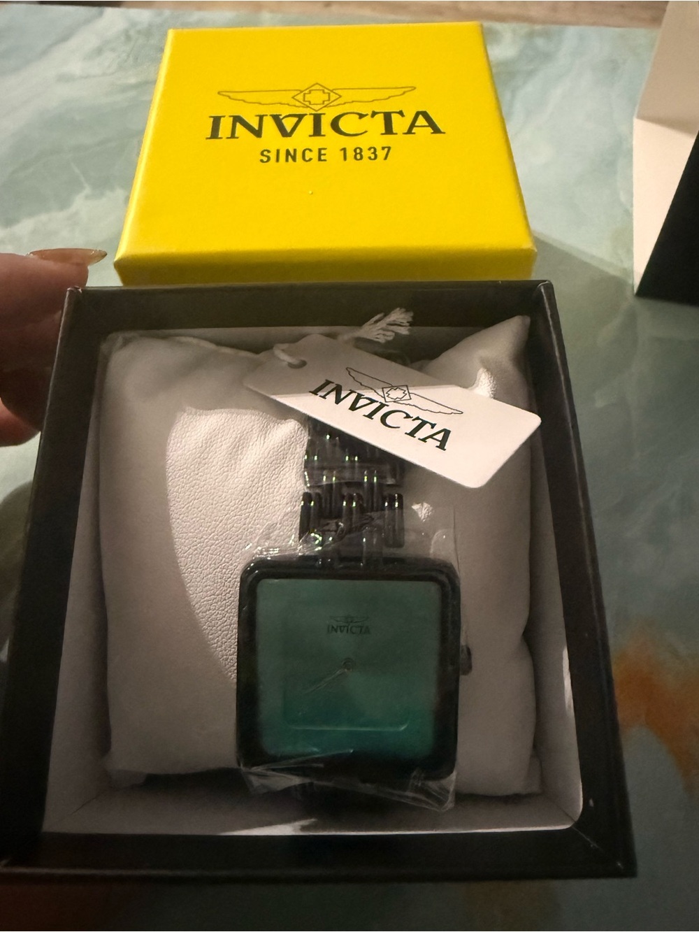 Invicta Celestial Women’s Watch 32mm Black Turquoise Dial